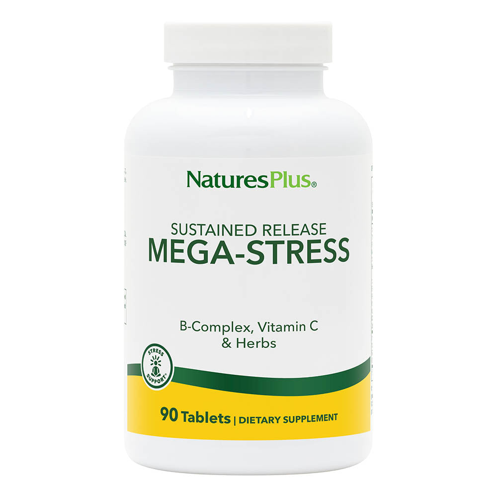 product image of Mega-Stress Complex Sustained Release Tablets containing 90 Count
