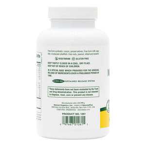 Frontal product image of Mega-Stress Complex Sustained Release Tablets containing 90 Count