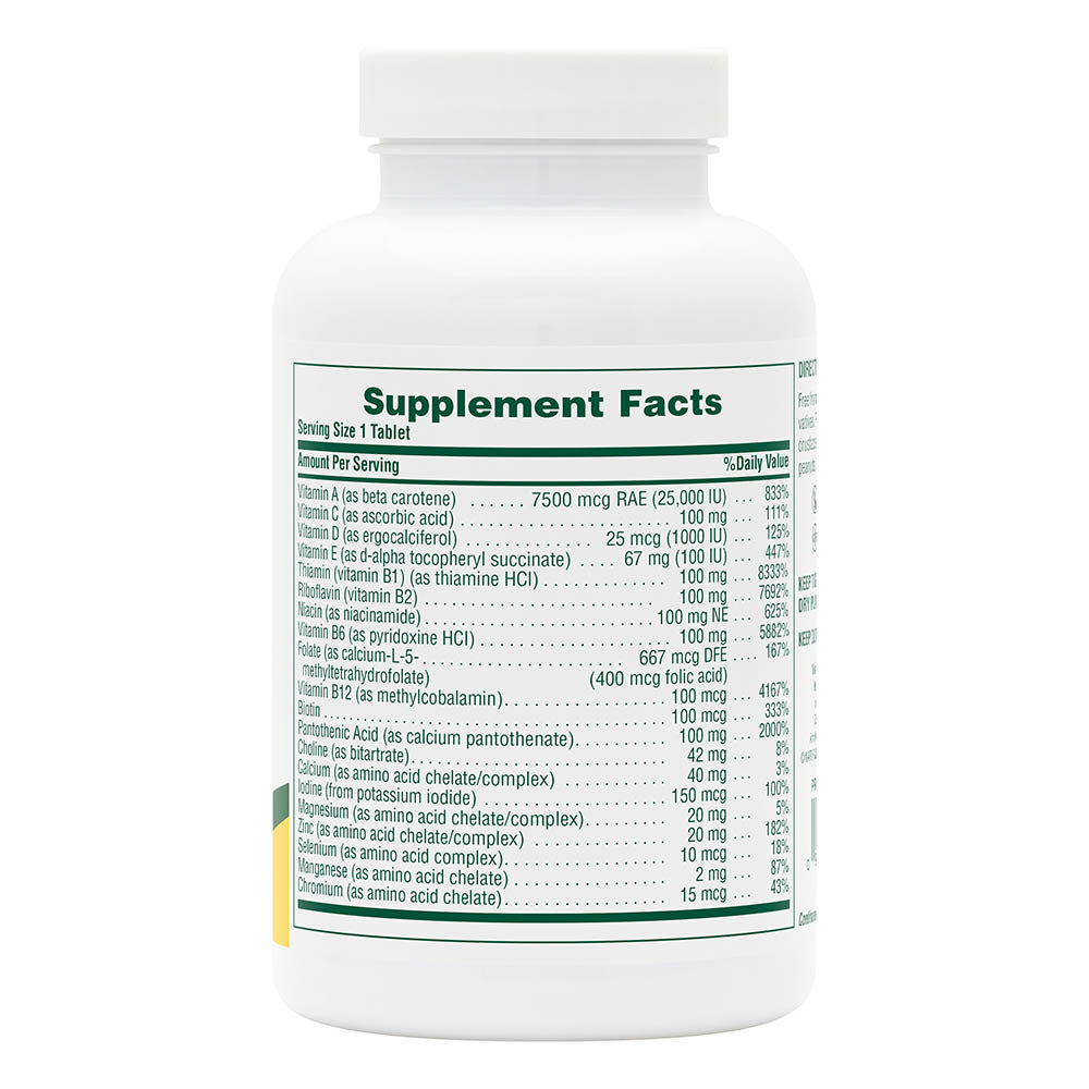 product image of Ultra I Multi-Nutrient Iron-Free Sustained Release Tablets containing 90 Count