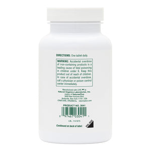 Second side product image of Ultra II® Multi-Nutrient Sustained Release Tablets containing 60 Count