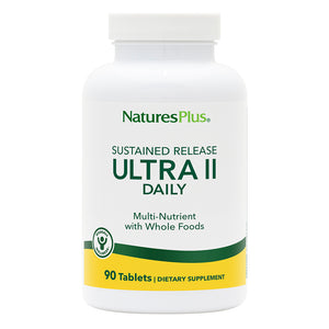 Frontal product image of Ultra II® Multi-Nutrient Sustained Release Tablets containing 90 Count