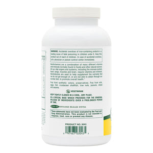 Second side product image of Ultra II® Multi-Nutrient Sustained Release Tablets containing 180 Count