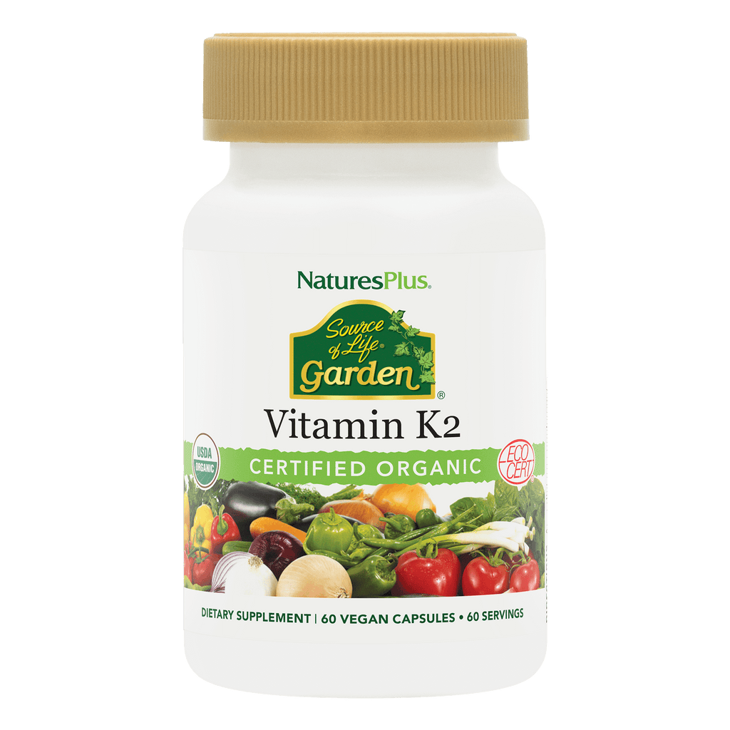Source of Life® Garden Vitamin K2 120 mcg Capsules