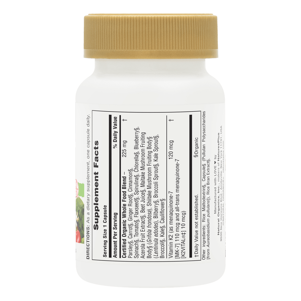 Source of Life® Garden Vitamin K2 120 mcg Capsules