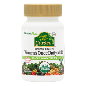 Frontal product image of Source of Life® Garden Women’s Once Daily Multivitamin Tablets containing 30 Count