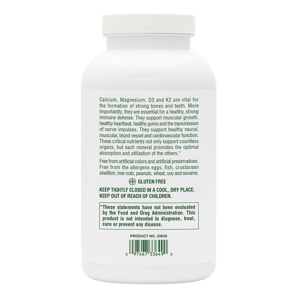 product image of Calcium/Magnesium/Vitamin D3 with Vitamin K2 Chewables - Vanilla containing 60 Count