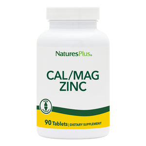 Frontal product image of Calcium/Magnesium/Zinc 1000/500/75 mg Tablets containing 90 Count