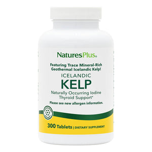Frontal product image of Kelp Tablets containing 300 Count