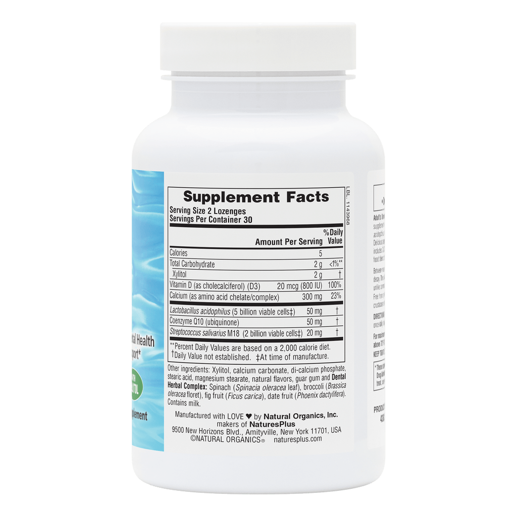 Adult's Dental Care Probiotic Lozenges