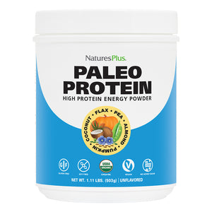 Frontal product image of Organic Paleo Protein Powder containing 1.11 LB