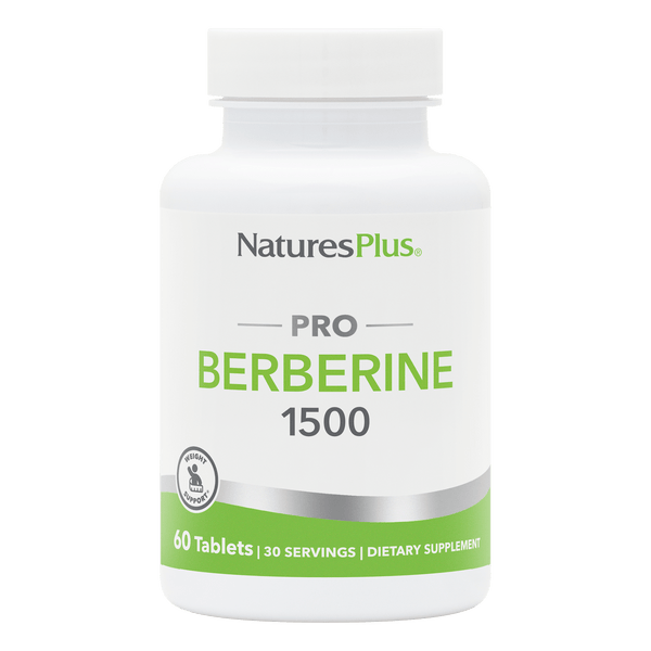 NaturesPlus PRO Berberine 1500 MG Tablets