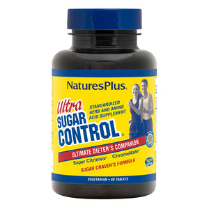 Frontal product image of Ultra Sugar Control® Tablets containing 60 Count