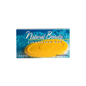 Frontal product image of Natural Beauty Cleansing Bar containing 3.50 OZ