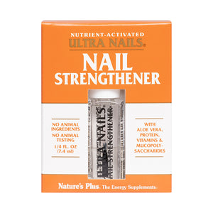 Frontal product image of Ultra Nails® Nutrient-Activated Strengthener containing 0.25 FL OZ