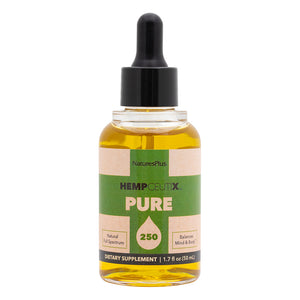 Frontal product image of HempCeutix™ Pure 250 containing 50 ml