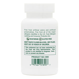 Second side product image of Niacinamide 500 mg Tablets containing 90 Count