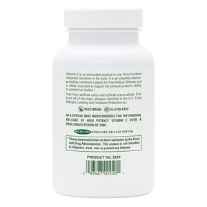 Second side product image of Ultra-C 2,000 mg Sustained Release Tablets containing 60 Count