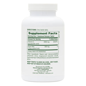 First side product image of Ultra-C 2,000 mg Sustained Release Tablets containing 90 Count