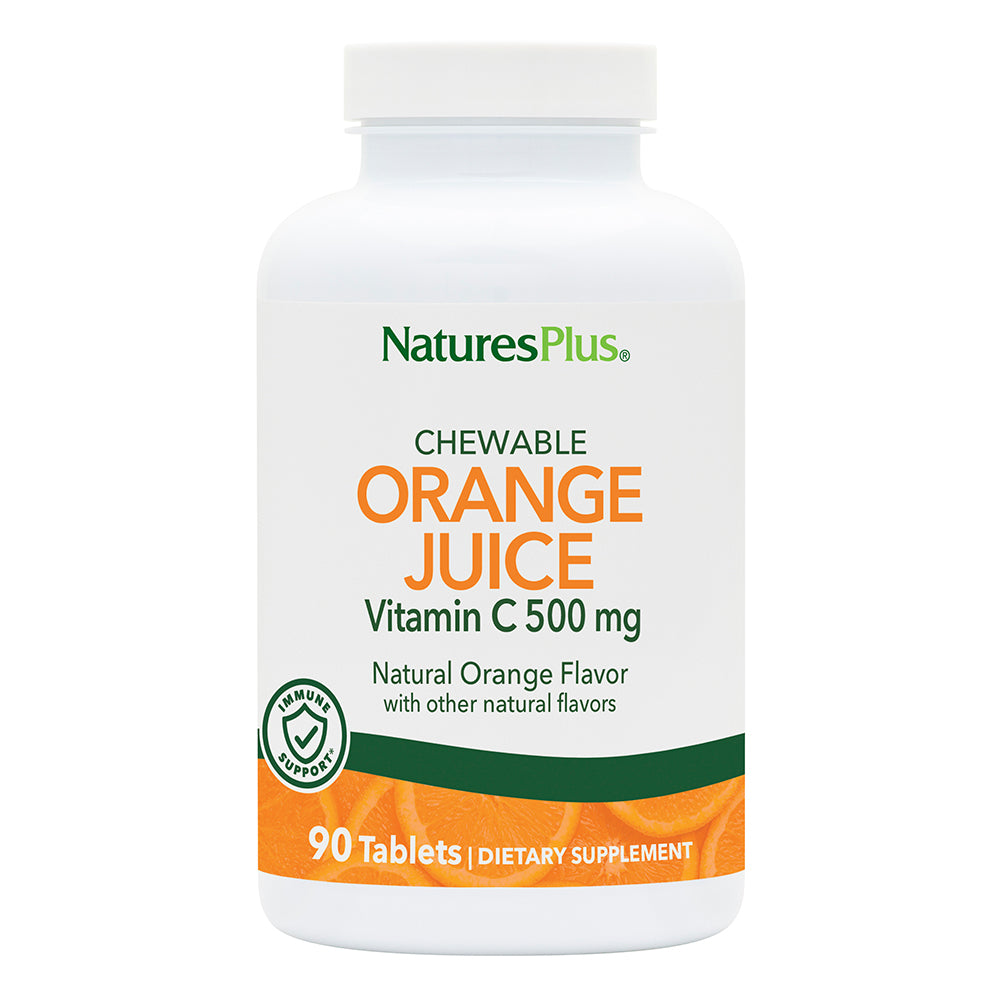 product image of Orange Juice Vitamin C 500 mg Chewables containing 90 Count