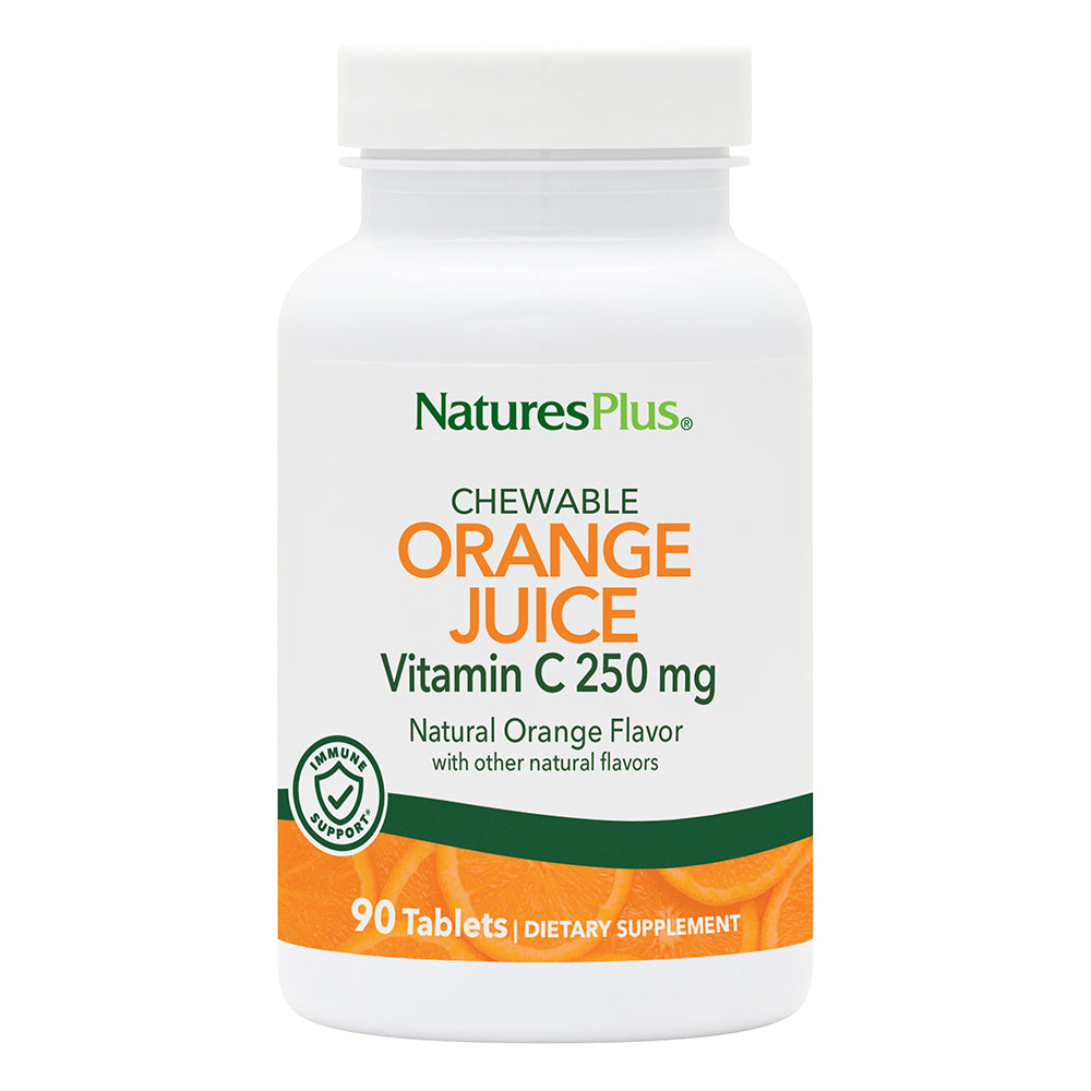 product image of Orange Juice Vitamin C 250 mg Chewables containing 90 Count