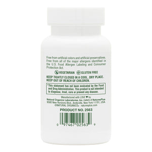 Second side product image of Quercetin Plus® Tablets containing 60 Count
