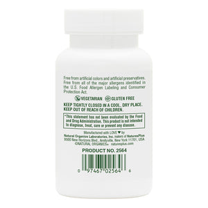 Second side product image of Quercetin Plus® Tablets containing 90 Count
