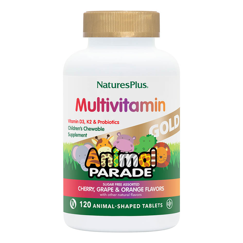 product image of Animal Parade® GOLD Multivitamin Children’s Chewables - Assorted containing 120 Count