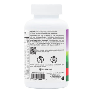 Second side product image of Animal Parade® Multivitamin Children’s Gummies containing 60 Count