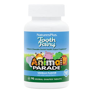 Frontal product image of Animal Parade® Tooth Fairy® Children’s Chewables containing 90 Count