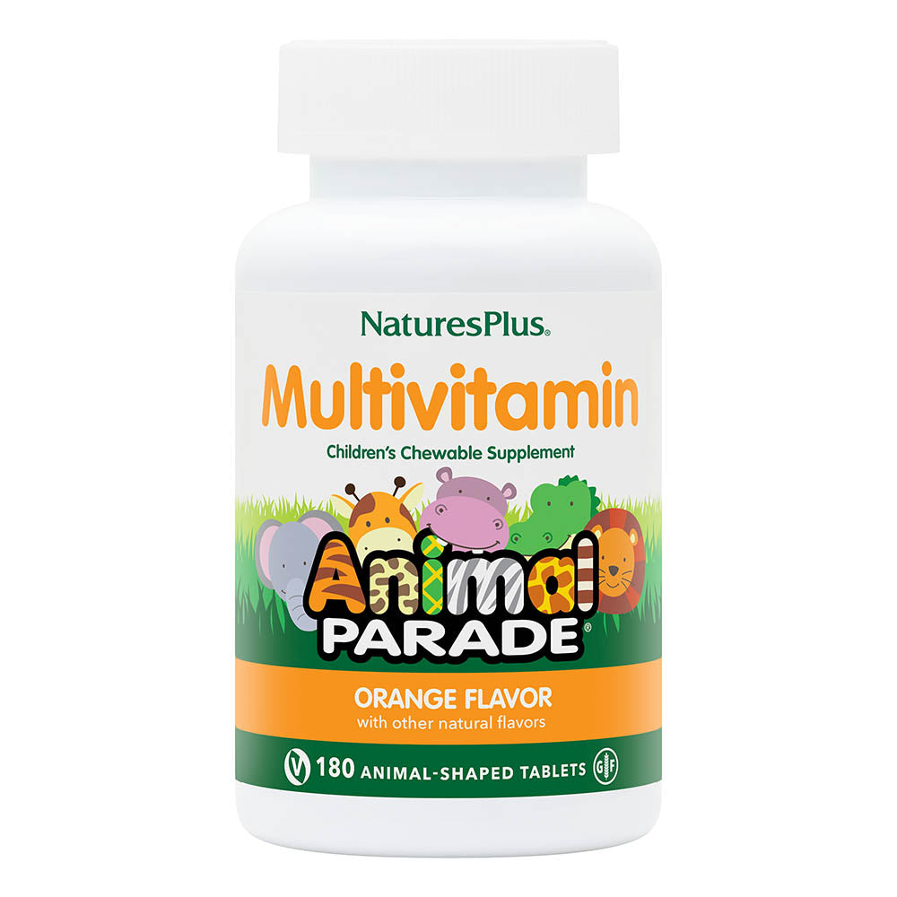 product image of Animal Parade® Multivitamin Children’s Chewables - Orange containing 180 Count