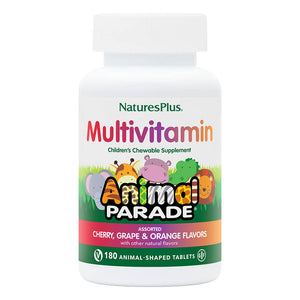 Frontal product image of Animal Parade® Multivitamin Children’s Chewables - Assorted containing 180 Count