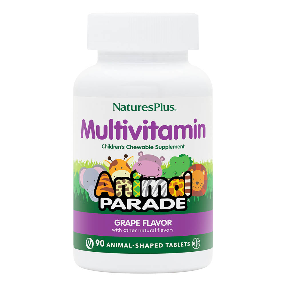 product image of Animal Parade® Multivitamin Children’s Chewables - Grape containing 90 Count