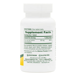 First side product image of Zinc 50 mg Tablets containing 90 Count