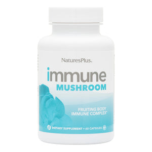Frontal product image of Immune Mushroom Capsules containing 60 Count
