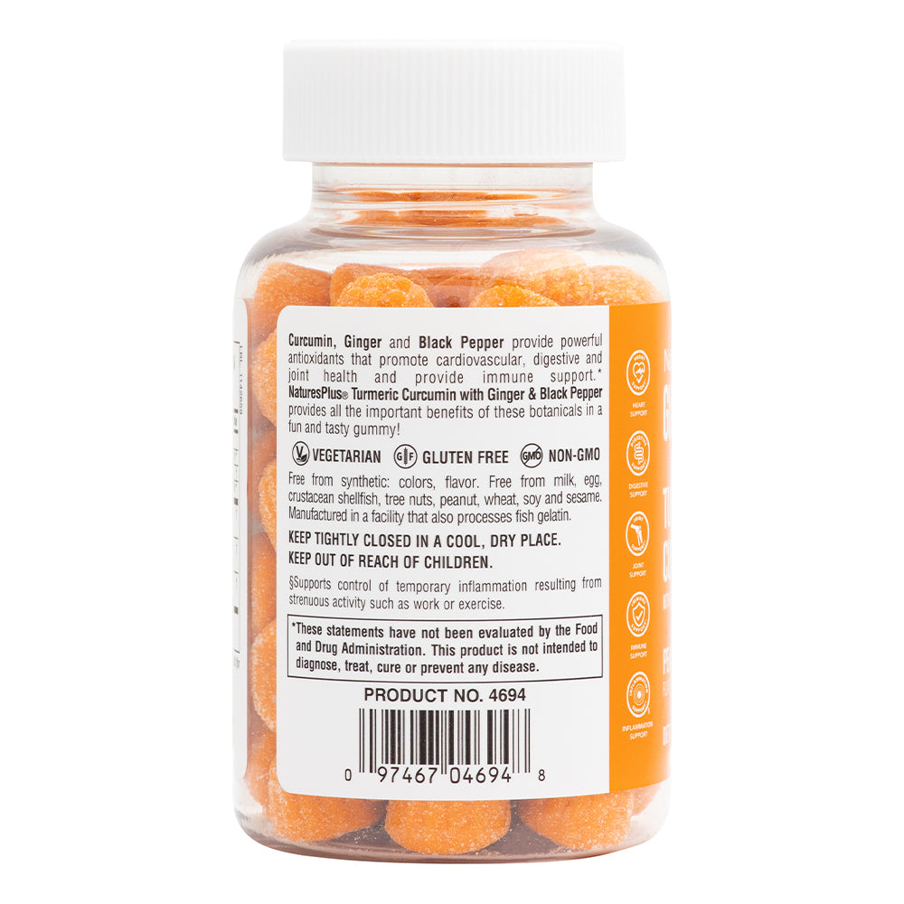 product image of Gummies Turmeric Curcumin containing 60 Count