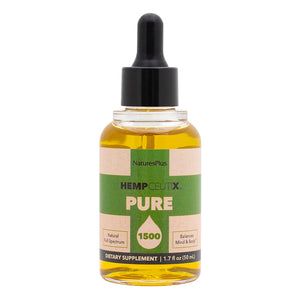 Frontal product image of HempCeutix™ Pure 1500 containing 50 ml