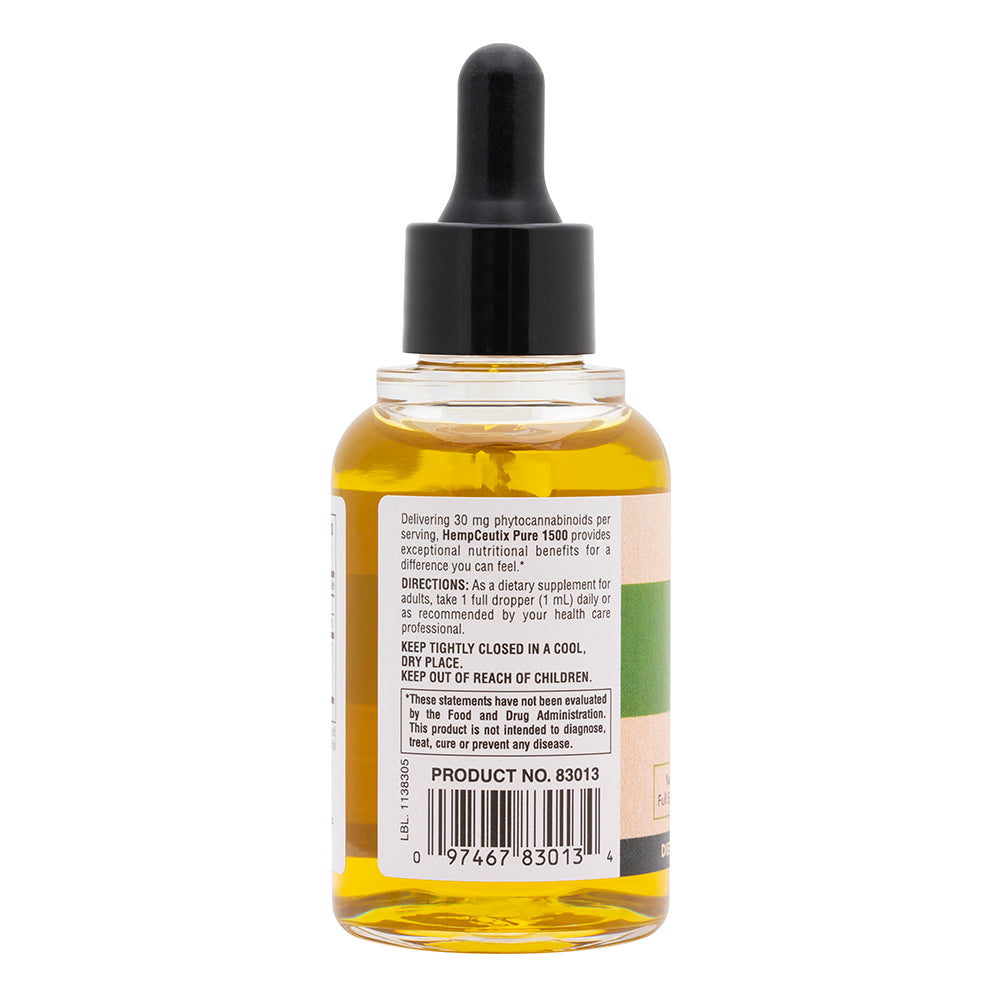 product image of HempCeutix™ Pure 1500 containing 50 ml