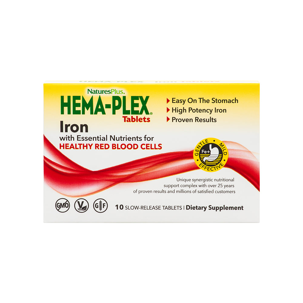 product image of HEMA-PLEX® Tablet 10ct Pack containing 10 Count