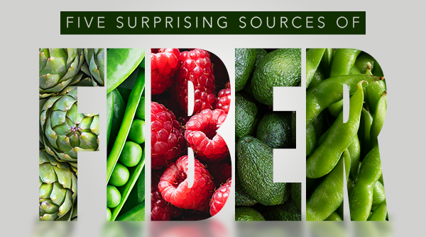 5 Surprising Sources of Fiber: Artichokes, Peas, Raspberries, Avocados and Edamame