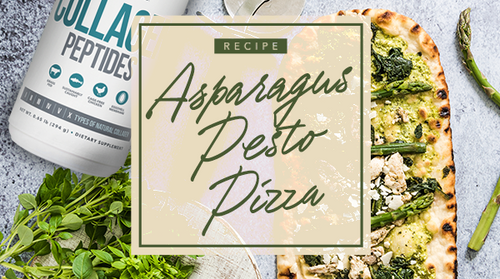 Aparagus Pesto Pizza