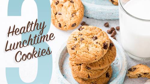 3 Healthy Lunchtime Cookies