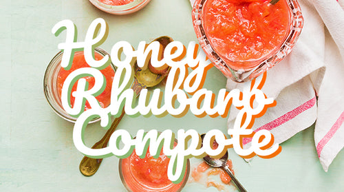 Honey Rhubarb Compote