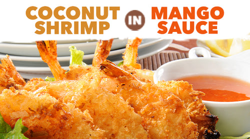 Coconut Shrimp with Mango Sauce