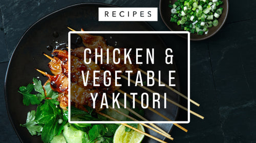 Chicken and Vegetable Yakitori
