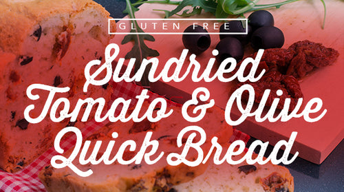 Gluten-Free Sundried Tomato and Olive Quick Bread