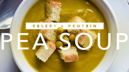 Celery and Protein Pea Soup