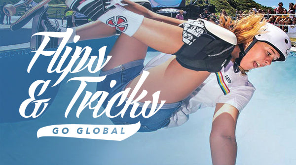 Flips and Tricks go Global