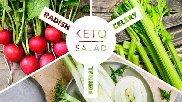 Keto Celery, Fennel and Radish Salad