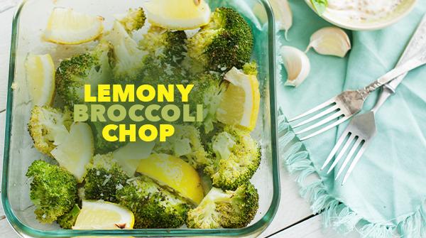 Lemony Broccoli Chop