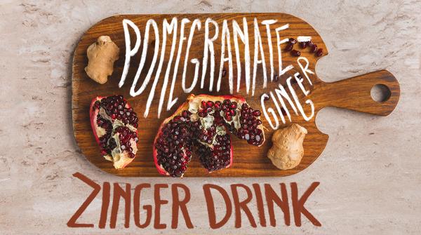 Pomegranate-Ginger Zinger